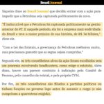 Leonardo Siqueira Instagram - Não aceitaremos a captura política da Petrobras! O nosso deputado estadual @leosiqueirabr entrou com uma ação contra nomeações irregulares no conselho da Petrobras. Ele exige o afastamento de três conselheiros devido a violações do estatuto da maior petrolífera da América Latina. Essas nomeações ignoraram o processo de headhunters e tiveram pareceres desfavoráveis de órgãos competentes. Além disso, algumas delas apresentam conflitos de interesses, com filiações partidárias e cargos governamentais sem respeitar as quarentenas exigidas. Não permitiremos a politização da Petrobras. Não permitiremos os erros de 2014, quando a empresa teve seu pior desempenho histórico, registrando um prejuízo de R$ 34 bilhões!