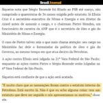 Leonardo Siqueira Instagram - Não aceitaremos a captura política da Petrobras! O nosso deputado estadual @leosiqueirabr entrou com uma ação contra nomeações irregulares no conselho da Petrobras. Ele exige o afastamento de três conselheiros devido a violações do estatuto da maior petrolífera da América Latina. Essas nomeações ignoraram o processo de headhunters e tiveram pareceres desfavoráveis de órgãos competentes. Além disso, algumas delas apresentam conflitos de interesses, com filiações partidárias e cargos governamentais sem respeitar as quarentenas exigidas. Não permitiremos a politização da Petrobras. Não permitiremos os erros de 2014, quando a empresa teve seu pior desempenho histórico, registrando um prejuízo de R$ 34 bilhões!