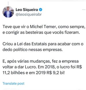 Leonardo Siqueira Instagram - Oi, Janja! Por que você insiste em falar sobre o que desconhece?
