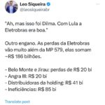 Leonardo Siqueira Instagram - Oi, Janja! Por que você insiste em falar sobre o que desconhece?