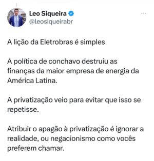 Leonardo Siqueira Instagram - Oi, Janja! Por que você insiste em falar sobre o que desconhece?
