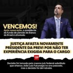 Leonardo Siqueira Instagram - Mais uma pra conta! Após nossa ação, presidente do fundo de pensão do Banco do Brasil é afastado novamente.