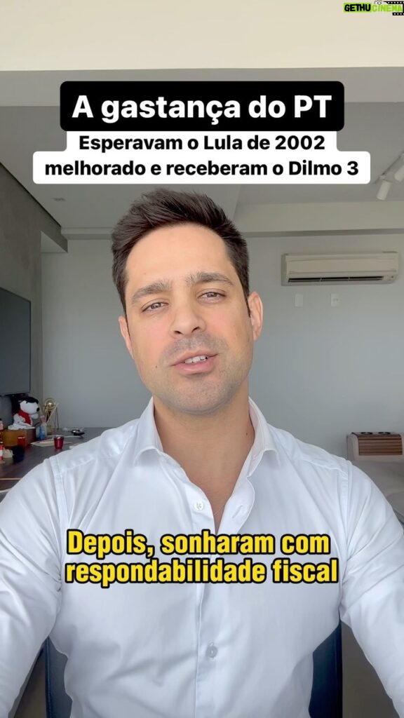 Leonardo Siqueira Instagram - A gastança do PT… Esperavam o Lula de 2002 melhorado e receberam o Dilmo 3.