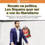 Leonardo Siqueira Instagram - O que fizemos em 10 meses de trabalho? - Entramos com uma ação para afastar o presidente da Previ. (Foi afastado, mas, infelizmente, voltou) - Entramos com uma ação para afastar 3 conselheiros da Petrobrás por desobediência ao Estatuto. (Está sendo julgado). - Fui indicado para o Conselho da USP. - Aprovamos um projeto de Lei de Licenciamento Simplificado que extingue centenas de alvarás para empresas de baixo e médio risco. - Fomos uma das principais vozes na Assembleia pela Desestatização da Sabesp. Isso porque não deu nem 1 ano de mandato...