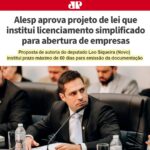 Leonardo Siqueira Instagram - O que fizemos em 10 meses de trabalho? - Entramos com uma ação para afastar o presidente da Previ. (Foi afastado, mas, infelizmente, voltou) - Entramos com uma ação para afastar 3 conselheiros da Petrobrás por desobediência ao Estatuto. (Está sendo julgado). - Fui indicado para o Conselho da USP. - Aprovamos um projeto de Lei de Licenciamento Simplificado que extingue centenas de alvarás para empresas de baixo e médio risco. - Fomos uma das principais vozes na Assembleia pela Desestatização da Sabesp. Isso porque não deu nem 1 ano de mandato...