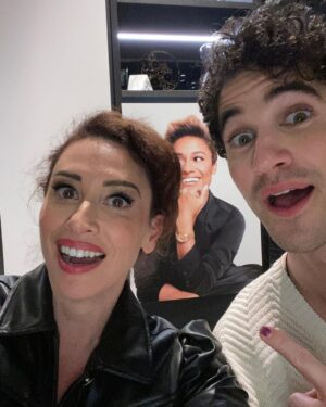 Lesli Margherita Instagram - When u get to celebrate ur fren @arianadebose with other rad frens thanx to @omega ♥️♥️ @darrencriss @palomagarcialee