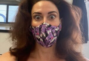 Lesli Margherita Instagram - Thank u for all the @minxonmax love!!!! If u aren’t watching it, something is wrong with u. Wanted to shout out the genius creator @ellenrapoport, the genius @cfulton.hair for giving such a major tease, and the genius @beautybylevi for not only giving me mafia chic beauty, but for having to bronze things that no one should have to bronze. The entire crew on the show is 🔥. ❤️❤️