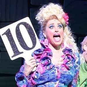Lesli Margherita Instagram - Been waiting to use this pic lol. We opened @matildabroadway 10 years ago today. Thank you to the show but most importantly the cast and crew that changed my life. I look nice, you don’t. 😜💖💙