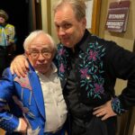 Leslie Jordan Instagram - I hit the @opry stage tonight with @stevewariner — a country legend and someone who happens to be my dear friend. As great of an artist as he is, he’s an even better person — Nashville’s Gentleman. Picture 2 is @dannymyrick and his wife, @meganlinvillemyrick . Danny is my wingman and one of the finest songwriters around. Love you all. Leslie.
