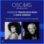 Leslie Jordan Instagram - Join me and @traceeellisross on Tuesday, February 8th at 5:18am PST on ABC as we reveal this year’s #Oscar Nominees. (Damn, that’s early)