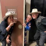 Leslie Jordan Instagram - I hit the @opry stage tonight with @stevewariner — a country legend and someone who happens to be my dear friend. As great of an artist as he is, he’s an even better person — Nashville’s Gentleman. Picture 2 is @dannymyrick and his wife, @meganlinvillemyrick . Danny is my wingman and one of the finest songwriters around. Love you all. Leslie.