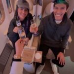 Lesslie Polinesia Instagram - No he dejado de emocionarme y sentir adrenalina como si fuera la primera vez que viajo porque se que cada destino es una nueva experiencia que llena el alma y esta vez nos aventuramos a ir a Dubai 🇦🇪 gracias a Emirates que es parte de esta experiencia tan única e inolvidables 🤍✈️ Emirate of Dubai