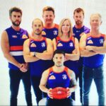 Liam Hemsworth Instagram - Let's go bulldogs!! #westernbulldogs #afl