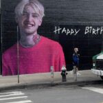 Lil Peep Instagram - To celebrate Gus’s 27th birthday, Oskar and I asked @overallmurals to paint another mural and they did an amazing job. Special thanks to @jasperpatch and @metzxart for their beautiful artistry and to @mmainenti for documenting their work for us. You can see this mural in person at 29 Wyckoff Ave, on the corner of Wyckoff Ave and Troutman street in Bushwick, Brooklyn. Special thank you also to @yoshinostudios for taking the photograph that served as the reference for this painting. If you come on November 1, Gus’s birthday, we will be doing something special in the neighborhood…