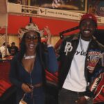 Lil Tjay Instagram - Grateful for the sh!t I got cause I come from a hard life! 🫡 🩶… s/o @jmulan nd the @houstontexans we was Litt last night 😂😂 #goodwin Houston, Texas