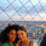 Lili Simmons Instagram - Gloria and Claud may not have been besties but @msgabrielleryan and I always have the best times!!! Never not smiling. I will meet you in any city my girl! Heart broken about Gloria but thank god I get to keep you in real life!!! Love you babes. ❤️❤️❤️ #powerbook4ce #girlstrip #paris #chicago #anywhere “Ok I’m ready.” -G 😂