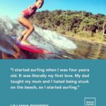 Lilliana Bowrey Instagram - @lillianabowrey believes the future of surfing is female ‘Girls have the same capabilities as boys, if you’re at Teahupo’o, I’m at Teahupo’o. If you’re at Pipe, I’m at Pipe’.
