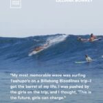Lilliana Bowrey Instagram - @lillianabowrey believes the future of surfing is female ‘Girls have the same capabilities as boys, if you’re at Teahupo’o, I’m at Teahupo’o. If you’re at Pipe, I’m at Pipe’.