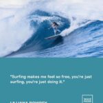 Lilliana Bowrey Instagram - @lillianabowrey believes the future of surfing is female ‘Girls have the same capabilities as boys, if you’re at Teahupo’o, I’m at Teahupo’o. If you’re at Pipe, I’m at Pipe’.
