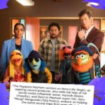 Lilly Singh Instagram - First look at me and my new besties… Watch this space ✨ 🎸 🥁 @electricmayhemband @disneyplus @entertainmentweekly @themuppets
