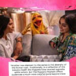 Lilly Singh Instagram - First look at me and my new besties… Watch this space ✨ 🎸 🥁 @electricmayhemband @disneyplus @entertainmentweekly @themuppets