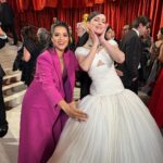 Lilly Singh Instagram - What an honour it was to be amongst so many talented humans yesterday! Thank you to @theacademy and @abcnetwork for having me! Congrats to all of the nominees and winners!! On a personal note, it was so amazing to see my fellow South Asians thriving on the carpet, as presenters and in two instances, as… wait for it… OSCAR WINNERS! Congrats to everyone who worked on both #NaatuNaatu and #TheElephantWhisperers! Here are your roses for continuing to pave a path for all of us… 🌹🌹🌹 thank you!! This is hard, important work and I truly applaud you and am grateful. Let’s make sure this progress continues with forward momentum. Hopefully next year, we can see even more South Asian representation on that stage as presenters, nominees, winners and dancers (that Naatu Naatu performance was EPIC but I wish some bomb af South Asian dancers got the chance to be part of it). In conclusion, DESIS. 🤌🏽