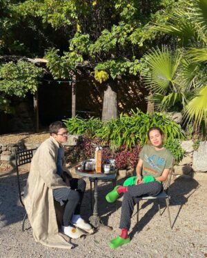 Lily-Rose Depp Instagram - Dans mon jardin d’hiver🔐