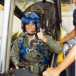 Linda Evans Instagram - There are times in life when you dare to reach wondrous new heights. I look back at both the courage and sheer cluelessness of my youth, inspired to keep daring, reinventing, and creating the life of my dreams. It’s personal to us all. And I hope you join me in realizing our hearts greatest pursuits. 🌟 📷: Courtesy of Blue Angels