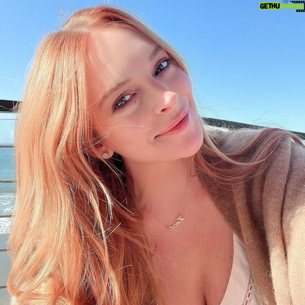 Lindsay Lohan Instagram - ☺ Malibu, California