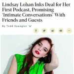 Lindsay Lohan Instagram - I’m excited to partner with Studio 71 in the development and production of my podcast. I’m looking forward to connecting more with my fans and having intimate conversations with thought leaders and friends across all industries. 😎