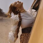 Lindsay Lohan Instagram - @emirateswoman Photography By: @mazenabusrour Hair By: Adam Garland Makeup By: @sharondrugan