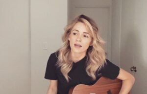 Lindsey Gort Instagram - when casting asks you to sing a contemporary song, so you pick one from 1949. contemporary 1949.