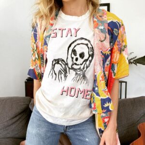 Lindsey Gort Instagram - who do you stay home for? i stay home for my family, my husband, my friends, for all of you. stay the fuck home. #day14