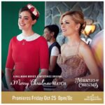 Lindsey Gort Instagram - get into the holiday 👻 this friday, when our film A Merry Christmas Match kicks off the Hallmark Movies and Mysteries Christmas season! you will hear me sing, you will see me as a fairy, you will see me as a famous superhero. because christmas. 🎄☃️🥂🎅🏻#amerrychristmasmatch #hallmarkchristmasmovies The North Pole
