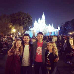 Lindsey Gort Instagram - happiest place on earth, except for Goofy, who i had to stalk for a block to get a picture with him. sheesh.
