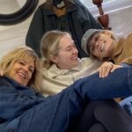 Lindsey Gort Instagram - when your yard sale gets rained out, you make your mom and sister pretend they’re in a TGIF sitcom called Three Girls and a Ghost. coming soon to a garage near you. 👩🏼👩🏼‍🦱👱🏻‍♀️👻 Lake Arrowhead, California