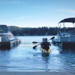 Lindsey Gort Instagram - marriage is an adventure if you do it right. it’s been a honor to be co-captains with my hubs @beaulaughlin for these eight years. can’t wait to see where we row off to next. Lake Arrowhead, California