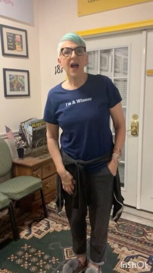 Lisa Lampanelli Instagram - It’s the “dick slap” that gets me! Also, we talk about Manifesting and if it’s just some bullshit!
—

Losers with a Dream podcast available on ITunes, Spotify and YouTube. New episodes every Tuesday at 8 am EST. LINK IN BIO. 

#recovery #podcast #podcastersofinstagram #podcasters #recoverypodcast #traumarecovery #selfhelp #selfcare #comedy #addiction #funny #selflove #standupcomedy #comedypodcasters