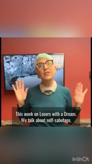Lisa Lampanelli Instagram - Self-sabotage episode of Losers with a Dream out now! If you don’t listen, YOU hate YOU! 
—
Losers with a Dream podcast available on ITunes, Spotify and YouTube. New episodes every Tuesday at 8 am EST. LINK IN BIO. 

#recovery #podcast #podcastersofinstagram #podcasters #recoverypodcast #traumarecovery #selfhelp #selfcare #comedy #addiction #funny #selflove #standupcomedy