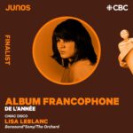 Lisa LeBlanc Instagram - Chiac Disco est nommé aux @thejunoawards pour Album francophone de l'année! ⭐️🪩