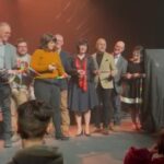 Lisa LeBlanc Instagram - Rogersville, quelle soirée de fou! Première fois de ma vie que je coupe un ruban pour inaugurer une salle à mon nom! 😂 À toute la communauté, je vous remercie encore du fin fond du coeur pour cette grande honneur. C'était une soirée magique que j'oublierai jamais! xoxo Photo : Derek DesRoches