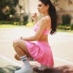 Livia Brito Pestana Instagram - 💕🌸🌺💝🎀💖🐽🩷👛🦩🩰🎟️ . . . @alo @aloyoga #alo #aloyoga