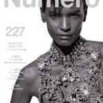 Liya Kebede Instagram - Love this !!!🖤🖤 @kotobolofo and I met through @instagram and this is the result of that 🙏🏾 @numeromagazine @babethdjian @rebeccableynie @harold_james @hair_hasenbein @balmain