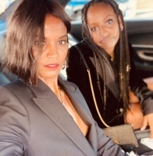 Liya Kebede Instagram - #Cannes day 2 @lorealparis ❤️❤️ @delphine.viguier @alexandermcqueen 🖤