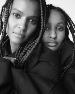 Liya Kebede Instagram - A family affair ♥️ Raee @raeekebedeofficial