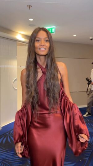 Liya Kebede Instagram - Special night tonight with @lorealparis @festivaldecannes 🙏🏾 @delphine.viguier my glam team @stephanelancien @thevalgarland  @lorealseverine @wil_ariyamethe 👗 @anndemeulemeester_official @ludovicdesaintsernin  @cartier 💎 🎥 @sylviebarsacq @vivamodel