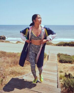 Liya Kebede Instagram - Beauty in motion. Introducing the @PUMA x @lemlemofficial collection. For women, by women.
