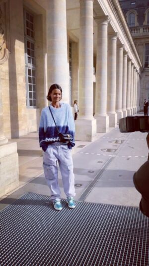 Liya Kebede Instagram - About yesterday ♥️ @lorealparis  @delphine.viguier  @isabelmarant  @maisonalaia  #landam