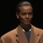 Liya Kebede Instagram - Milano always a good idea @prada 🙏🏾 @rafsimons #olivierrizzo @ashleybrokaw @patmcgrathreal @guidopalau