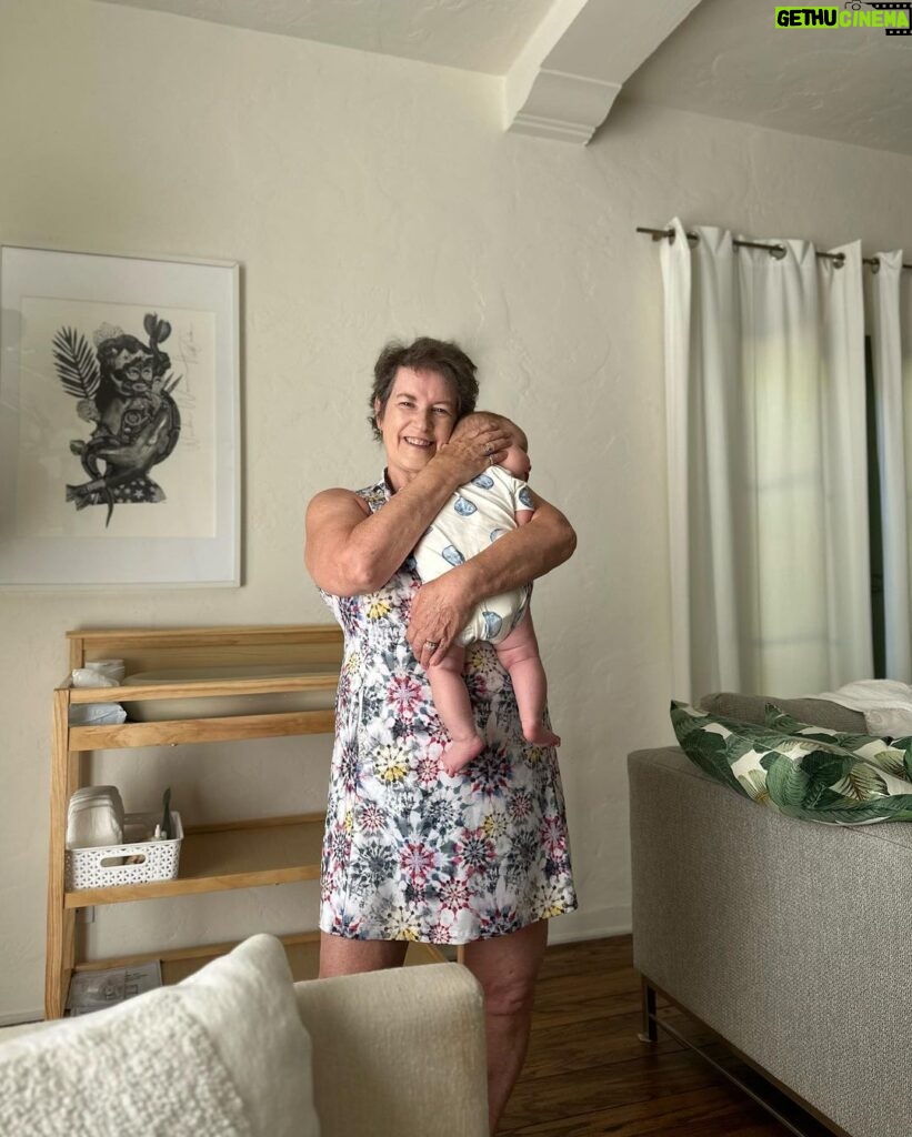 Liz Trinnear Instagram - Grandma Turbo reporting for duty! Los Angeles, California